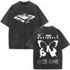 Washed Vintage Rapper Kendrick Lamar Album Merch Tshirts Unisexs Clothing Hip Hop Retro Oversized Tshirt Fashion Trend Tee Shirt