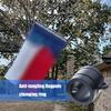 Rustproof Aluminum Alloy Flag Poles Rotating Rings Adjusting Bearing Swivel System for 0.8-1.01Inch Flagpoles Antitangle