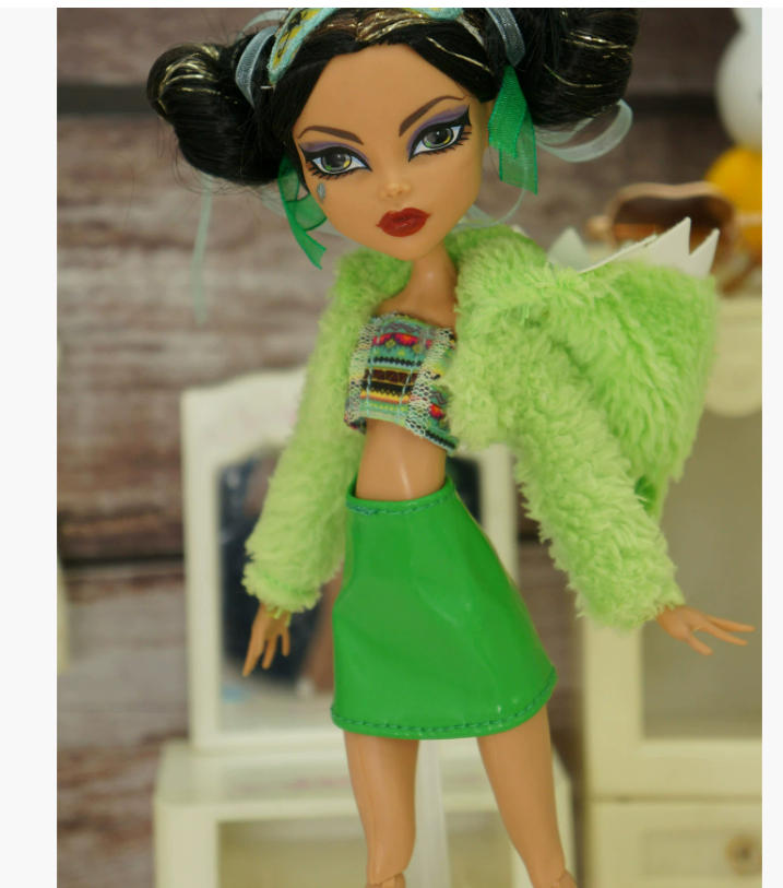 Monster Doll Accessories Shoes Belts Clothing Joints Body