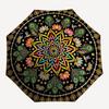 1pc Mandala, Peacock Feathers, Lotus Flowers Umbrella with Plastic Handle,Compact & Stylish,Suitable for All Seasons YS331061