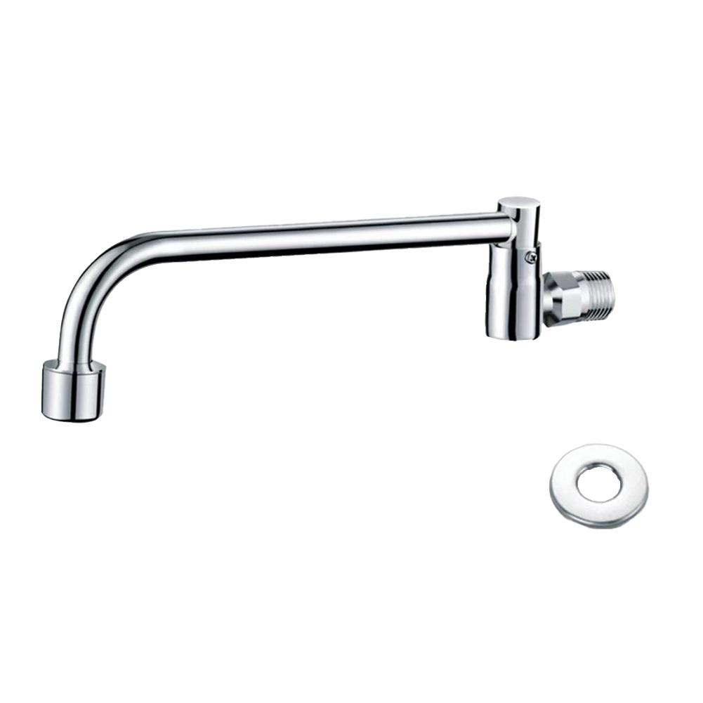 Pojedynczy zimny kran ścienny z obrotową wylewką do użytku domowego i komercyjnego