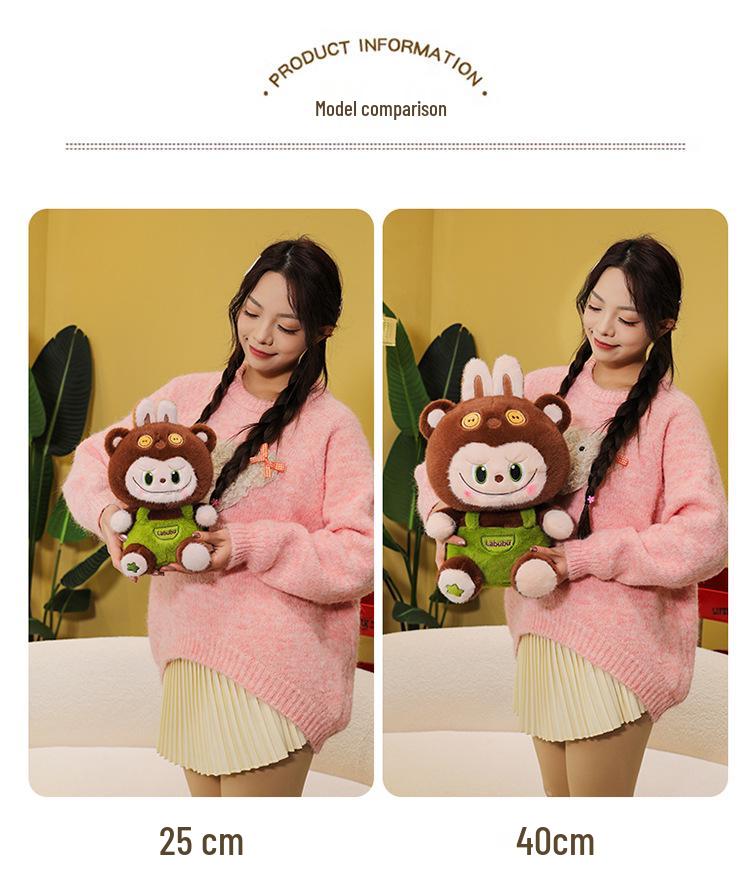 Fashionable Plush Rag Doll - Stuffed Toy for Children's Birthday Gift