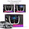 2Din Android pro Peugeot 207 207CC 2007 -2013 Autorádio Multimediální přehrávač Carplay Auto Stereo WIFI GPS DVD hlavní jednotka 2+32GB
