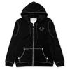 Streetwear Zip Hoodie Y2K Klær Harajuku Gotisk Hip Hop Buddha Grafisk Trykk Oversized Hettegenser Genser Herre Dame Jakker