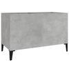 VidaXL Record Cabinet Concrete Grey 74.5x38x48 Cm Engineered Wood 831969