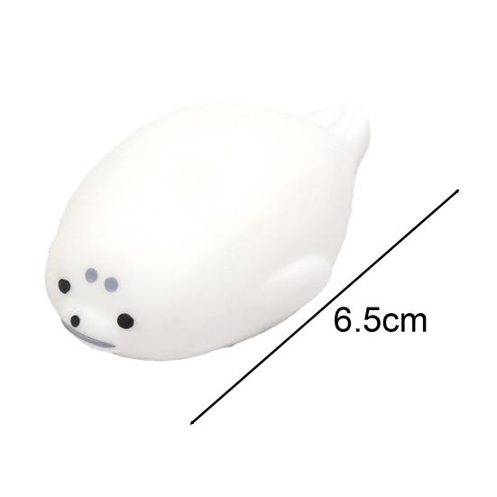 Søt tegneseriekatt Squishy leketøy Stressrelief Myk minidyrklemmelekegave