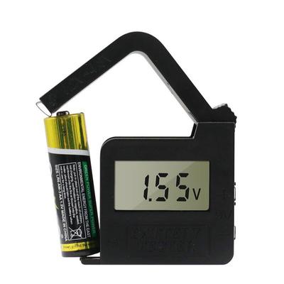 Digitaler Batterietester für 18650-Lithium-/AA-/AAA-/C-/D-/9-V-/1,5-V-Batterien, Volt Checker Monitor, Batterietester