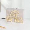 Simple Metal Tissue Holder Modern Iron Tissue Rack Ginkgo Leaf Napkin Holder  Kitchen Accessory