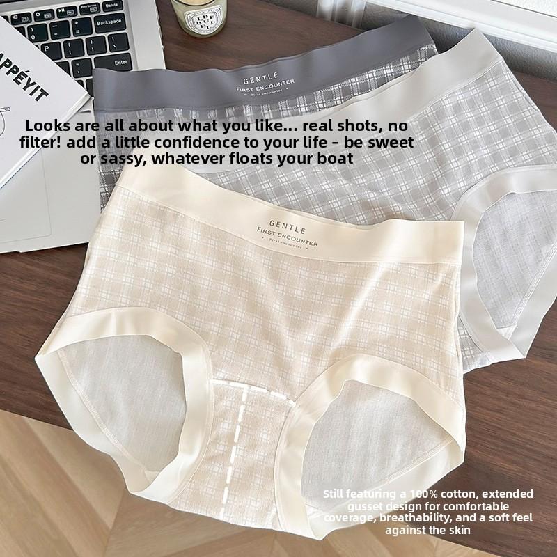 Ladies Summer New Style Sexy Cotton Bag Hip No Mark in The Waist Triangle Briefs