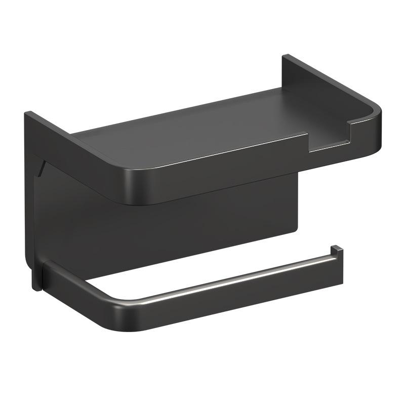 Kein Stanzen Badezimmer Papierhalter Aufbewahrungsregal Küche Platzierung von Gewürzflaschen Toilettenpapierrolle Handy Ablageregal