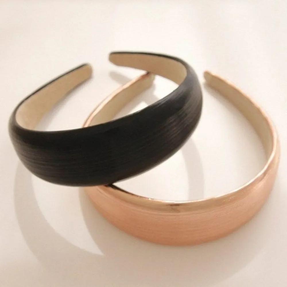 J Lauren Pearl Fabric Big Hairband H0997 black