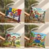 PPippi LLongstocking ANIME Pillow Case Pillowcase Doublesided Printed Sofa Cushion Bedroom Headboard Pillow