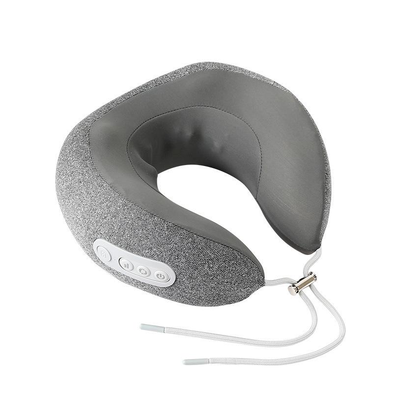 

Electric Neck Massager Vibration 3D Kneading Shiatsu Back Massage U Shaped Pillow For Shoulder Cervical Pain Relief Fatigue