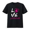 I Love Pickleball T Shirt Funny Pickle Ball for Women Vintage Washed Streetwear Fashion Soft Stretched Graphic Homme Slightly