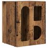 Nightstand Reclaimed Wood Look 40 x 35 x 50 cm Engineered Wood