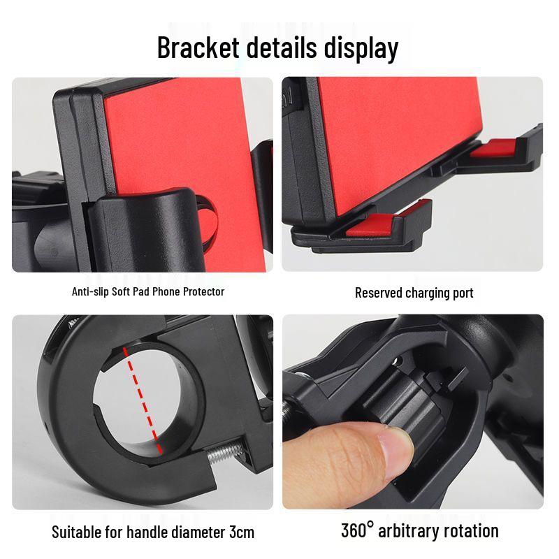 Shockproof Mobile Phone Holder for Large Trucks & Excavators