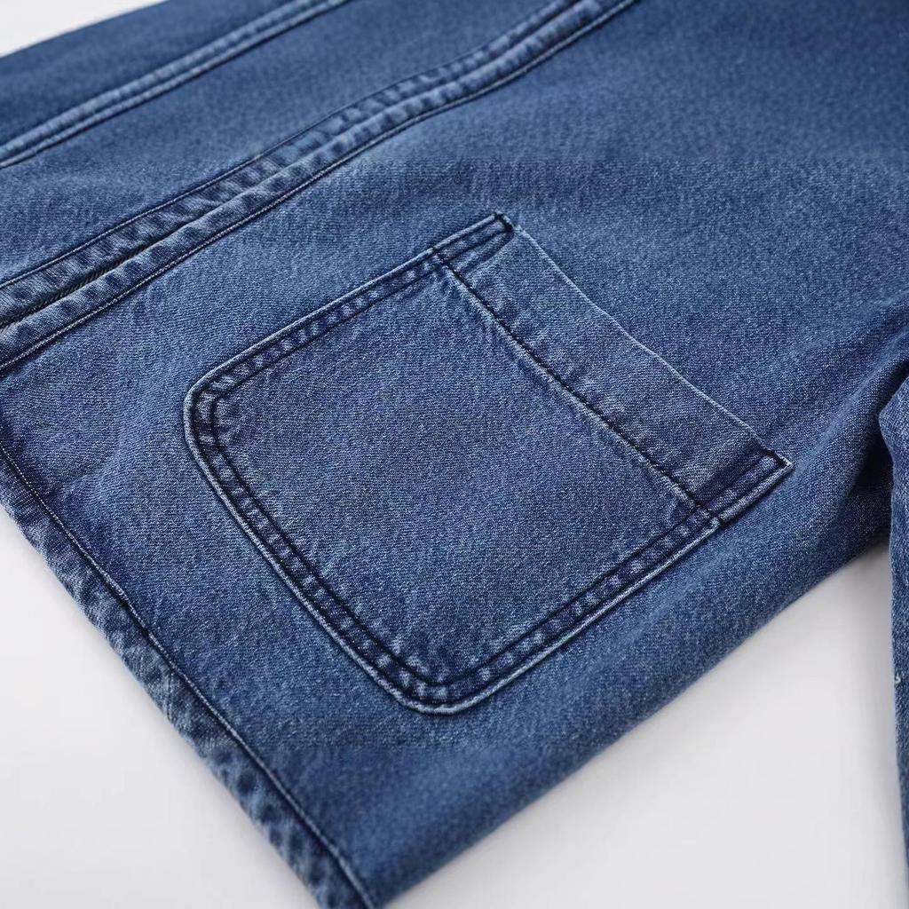 Retro Chinese-Style Frog Button Denim Jacket - Love it to Death! NiNi Inspired National Style, Loose-Fit Spring Coat for Women.