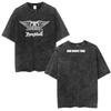 Yungblud IDOLS Album Tour  T Shirts Men Women Clothing Washed Vintage Short Sleeve Tshirts Oversized Casual Cotton Tshirt