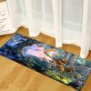 Unicorn Carpet Long Floor Mat Love Theme Doormat