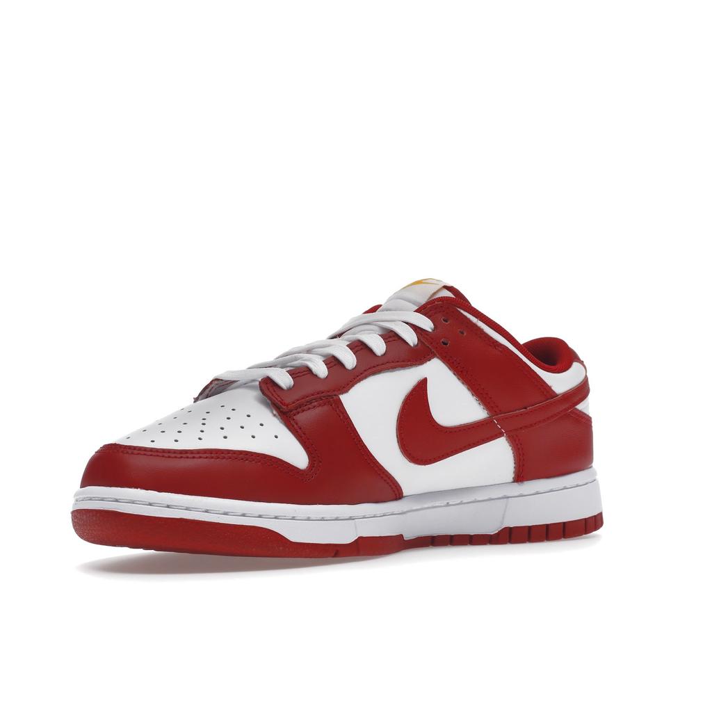 Nike Dunk Low Gym Red Men Sneakers White University-Gold DD1391-602