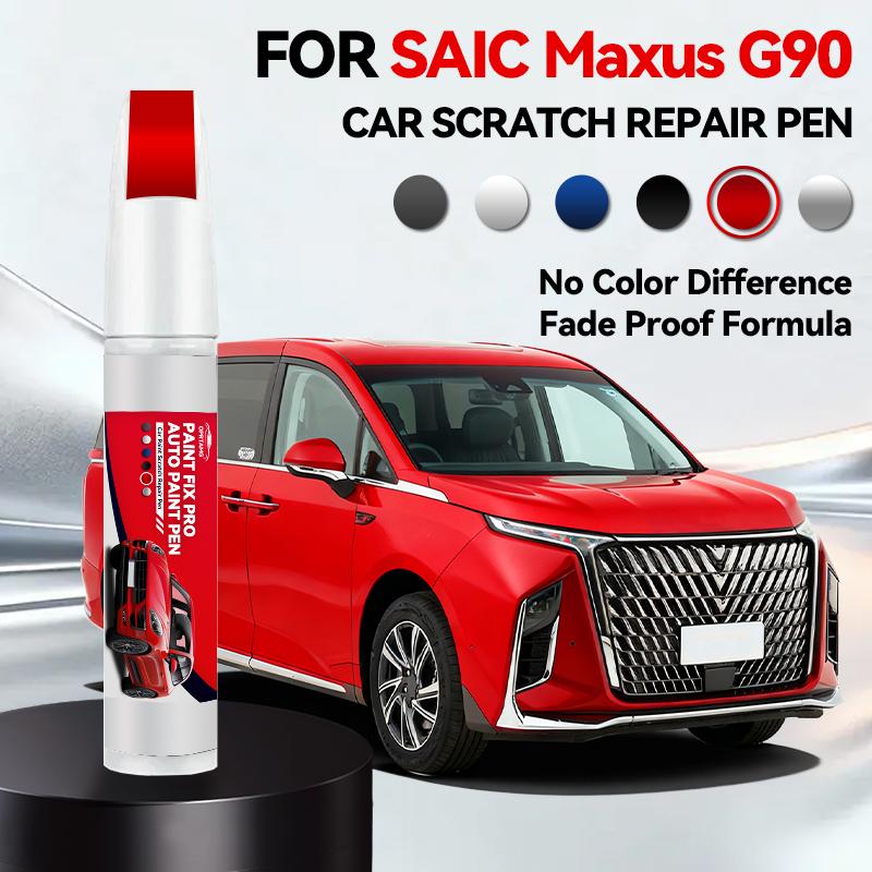 Für SAIC Maxus G90 Lackreparaturstift Ausbesserungs-Kratzerentferner DIY Autozubehör Schwarz Weiß Silber Blau Rot