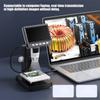 4.3 Inch Digital Microscope with 1000X Magnification & Adjustable LED Light for Electronics Inspection & Hobbies