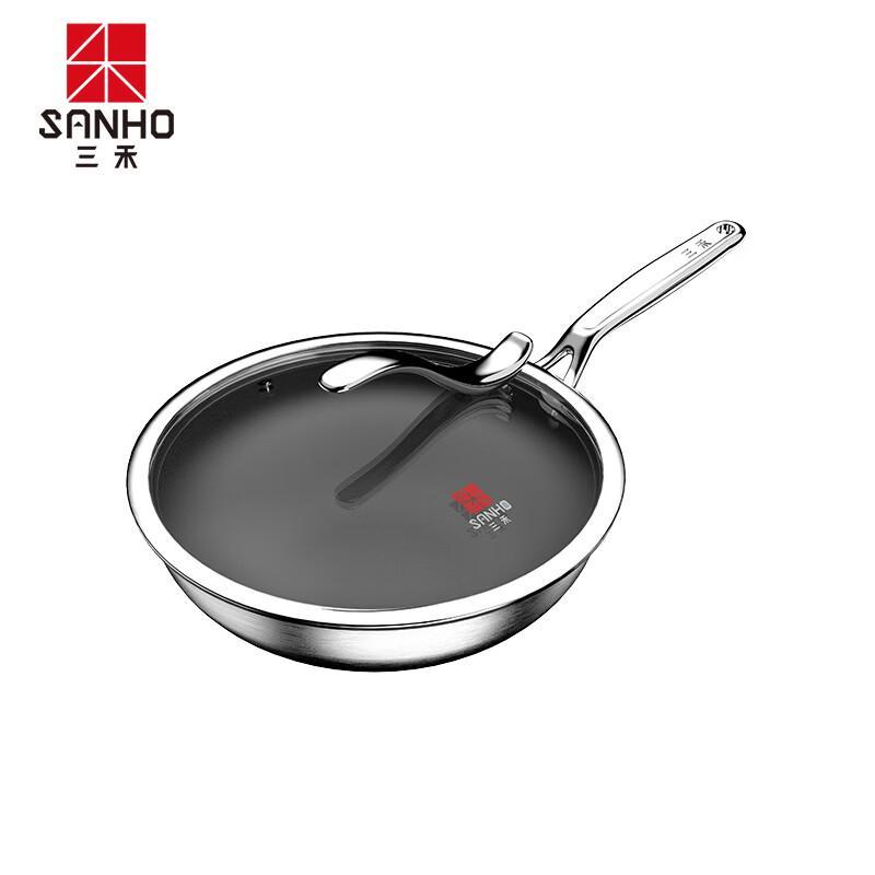 Sanhe 100% Pure Titanium Non-Stick Wok