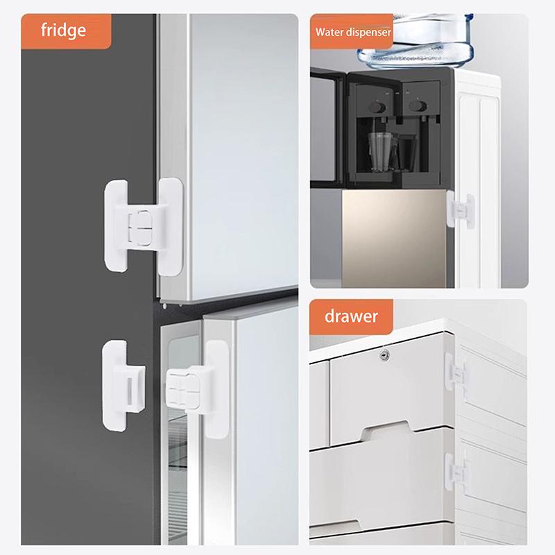 1ks Dětské bezpečnostní noční světlo Zámky zásuvek Zámky dveří Pro miminko Dítě Kojence Ochrana rukou proti skřípnutí Bezpečnostní přezka