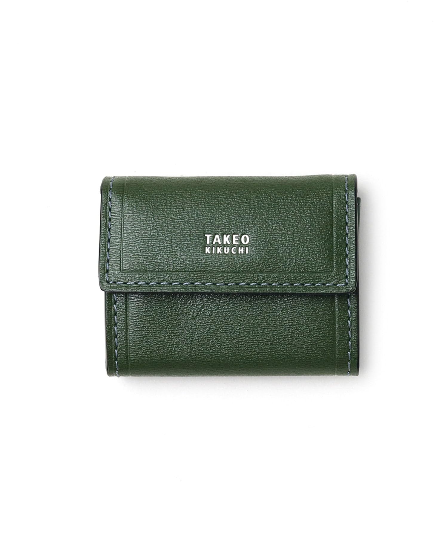 

Max Coin Purse Cowhide Green [Takeokikuchi] No.728617