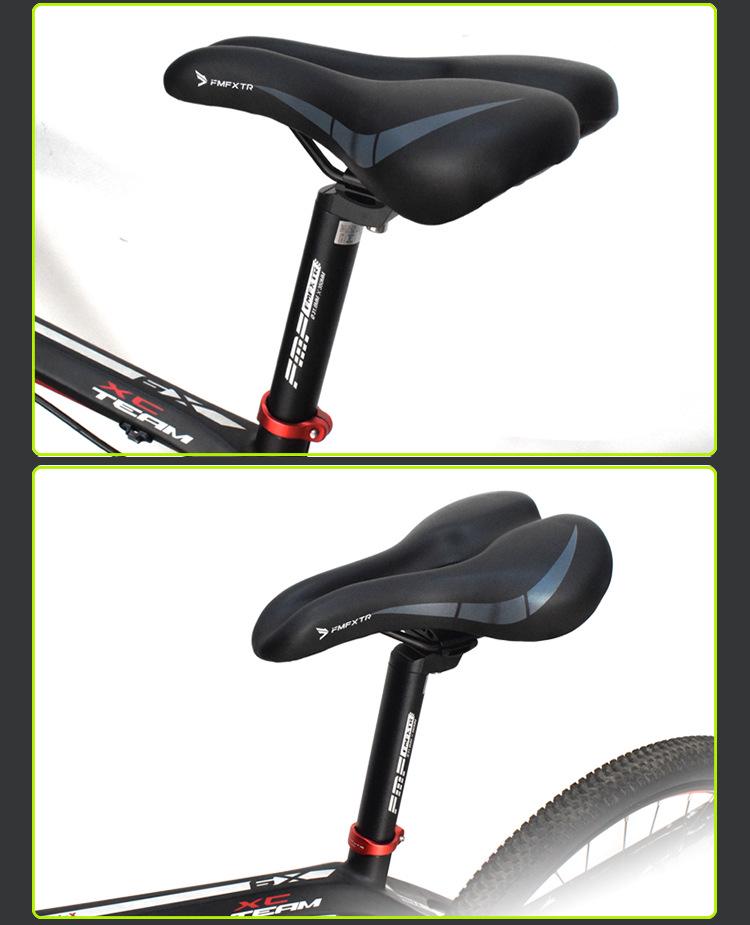 Comfortable Breathable Bicycle Saddle for Mountain, Road, and Fixed Gear Bikes