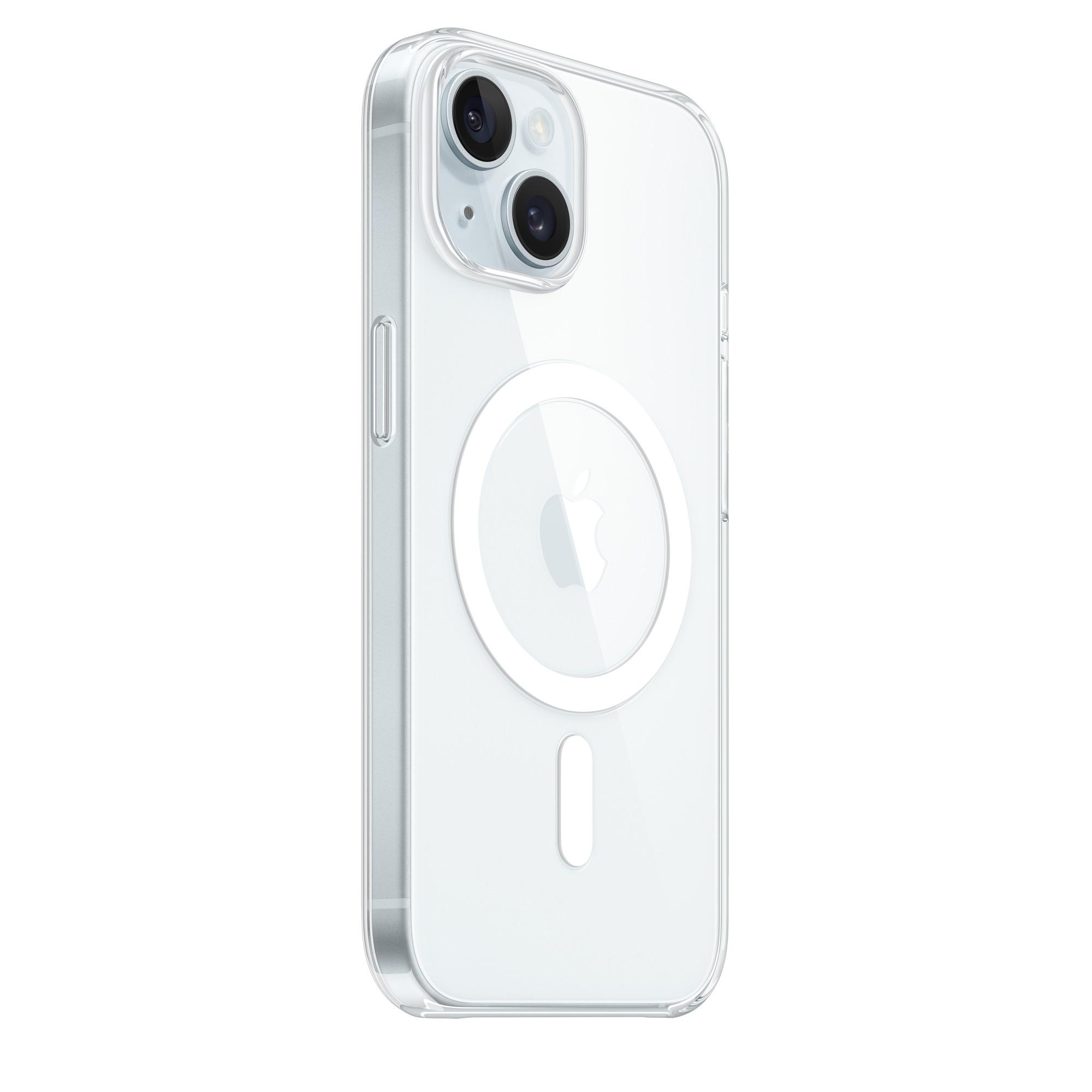 Transparent MagSafe Case for iPhone 15 прозрачный