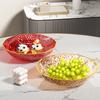 Fruit Plate Household Living Room Coffee Table Fruit Plate High-End Fruit Basin High Value Fruit Basket Fruit Basin Light Luxury Storage