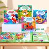 New Magical Water Drawing Book for Kids Early Education Reusable Sticker Coloring Toy Gift with Pen Fun Learning Activity Set