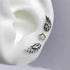 Lightweight Comfortable Star Angel Wing Studs Earrings Stylish Ear Accessories for Daily Wear Travel and Gifting