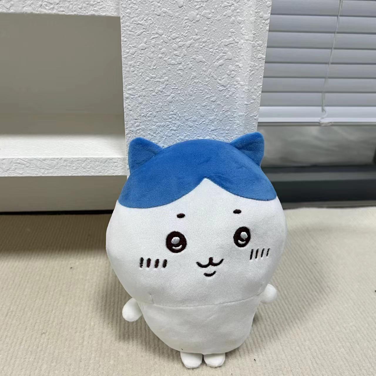 

Набор плюшевых кукол Chikawa: Подушка на прикроватную тумбочку Usagi, Ika & Xiaoba - идеальный подарок на день рождения 23cm