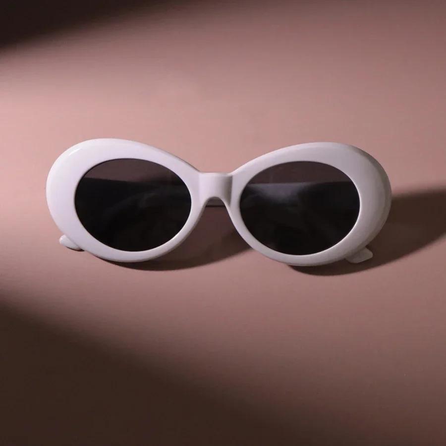 Oval Vintage Sunglasses Women Men Brand Designer Retro Frame Sun Glasses Female Male Driver Shades Mirror