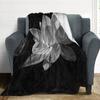 Lily of the Valley Soft Blanket Four Seasons Warm Lightweight Flannel Blanket Holiday Gift Blanket