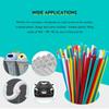 5/10/20PCS Plastic Welding Rods ABS/PP/PVC/PE Welding Sticks 5x2mm for Plastic Welder Guns Bumper Repair Welding Supplies 20cm