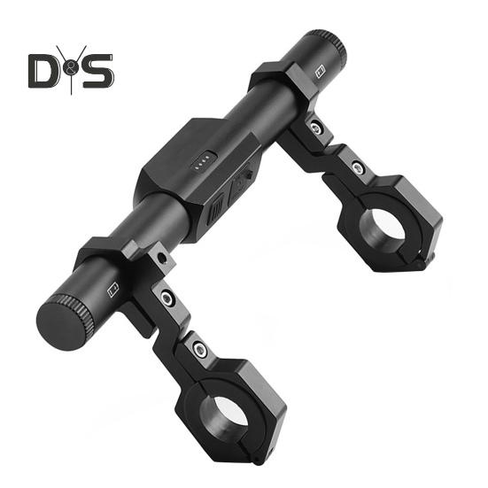 

Удлинитель руля велосипеда, 6 режимов, регулируемый легкий водонепроницаемый удлинитель руля велосипеда со светодиодной подсветкой, аксессуары для велосипеда чёрный