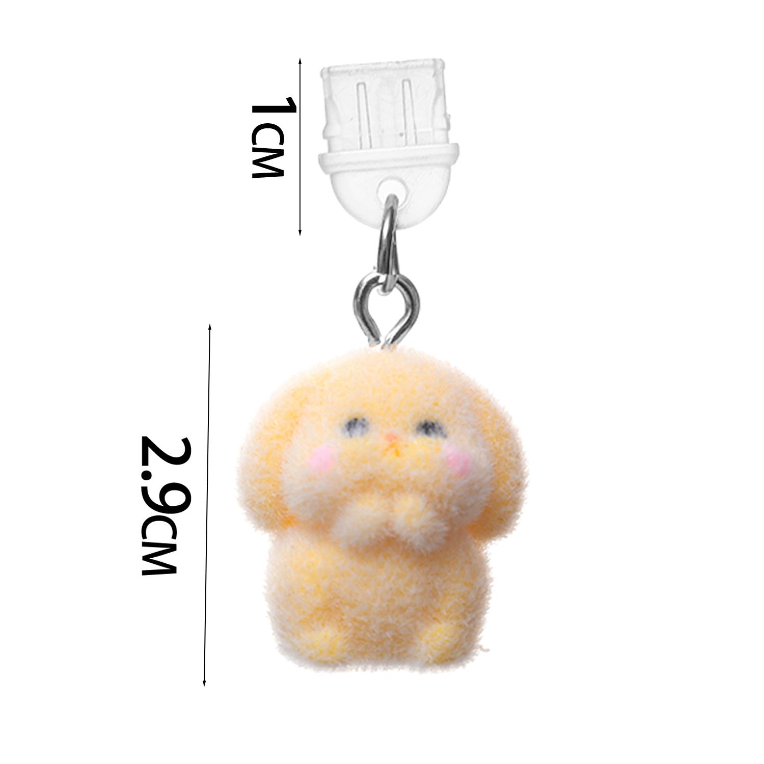 

Type-c Phone Dust Plugs Cute Rabbit Decorative USB C Anti Loss Dustplugs for Samsung Xiaomi Android Charging Port Stopper Cap