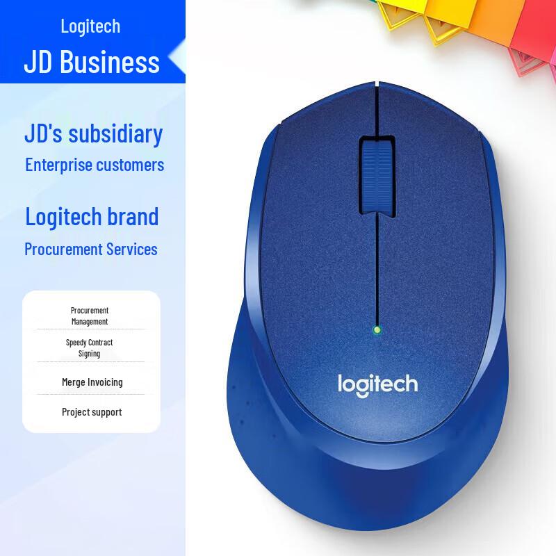 Logitech M275 Business Wireless Ergonomic Mouse