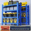 Heavy-Duty Multi-Layer Floor-Standing Storage Shelf for Warehouse and Home