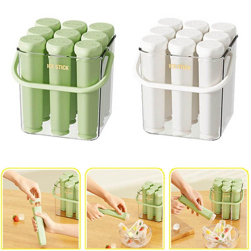 Reusable Old Popsicle Mold DIY Ice Maker Mold Durable Ice Cube Mould Kitchen Tools