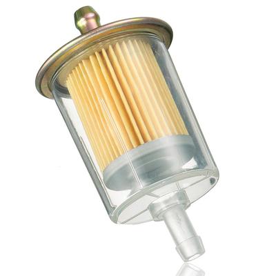 10 mm 3/8 Zoll hochwertiger, waschbarer Kraftstofffilter, Motorrad-Inline-Benzin-Diesel-Filter A+