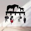 Metal Decorative Key Hook Dual Key Holder Wall Mounted Multi Purpose Hanger