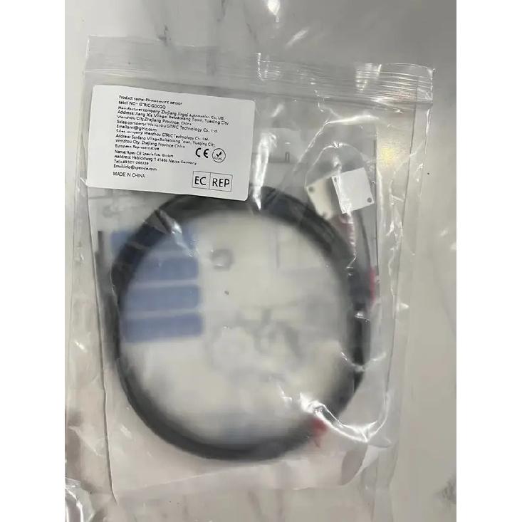GTRIC Through-Beam Matrix Array Fiber Optic Sensor Set With Digital Display Amplifier 12-24V DC PNP Fast Response Optical Switch