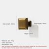 Single Double Hole Wardrobe Door Handle Cabinet Pull Handle  for Cabinet Wardrobe Drawer