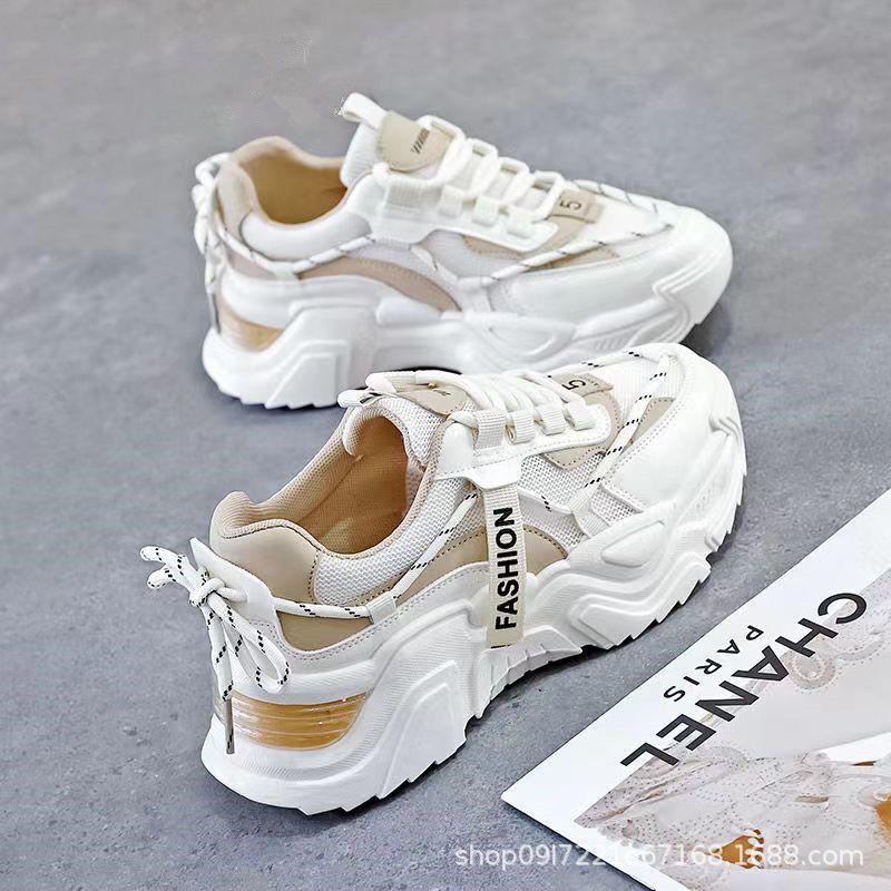 

Сетчатые осенние дышащие кроссовки для папы женские универсальные 2025 осень новые студенческие повседневные спортивные беговые кроссовки тренд 35