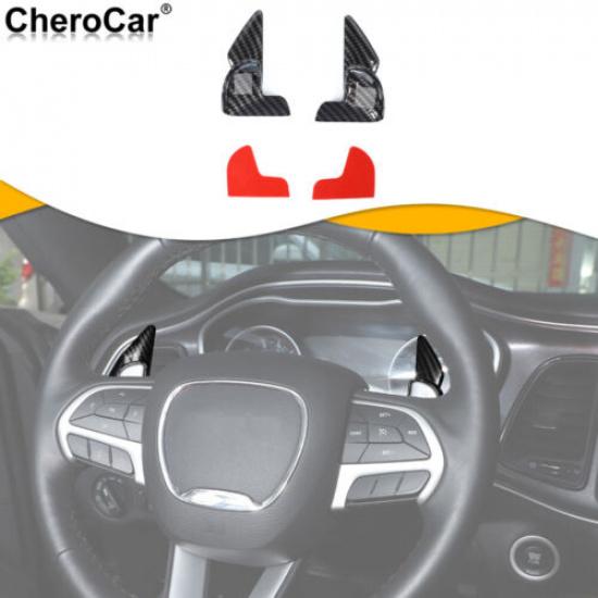 Carbon Fiber Dash Panel Cover Trim Kit for Dodge Charger 2015+ Inner Accessories