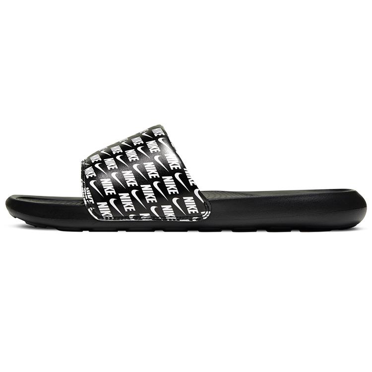 New Nike Victori One Slide Print 'Repeat Logo Black' CN9678-006